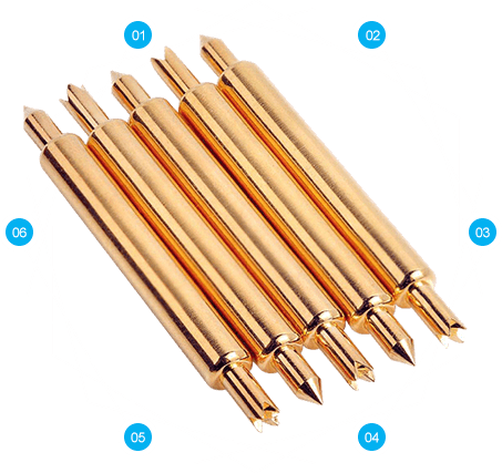 華榮華雙頭探針、高頻測(cè)試彈簧探針、pogopin探針、層層嚴(yán)格質(zhì)檢，保證產(chǎn)品零缺陷