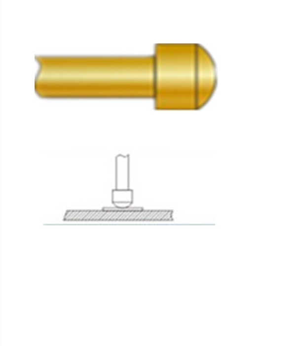 圓頭探針、探針用法圖、探針原理圖、測(cè)試探針圖片