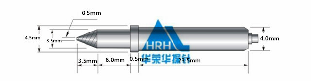 GP-11S、定位針、探針外徑為4.5mm ，長度為35.5mm、ICT測試針、功能夾具定位針、測試針、五金配件