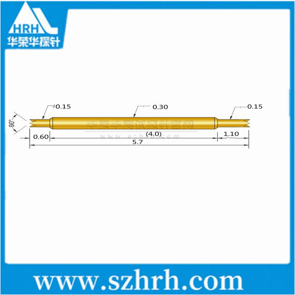 030-UU-5.7L，華榮華雙頭測試探針廠家